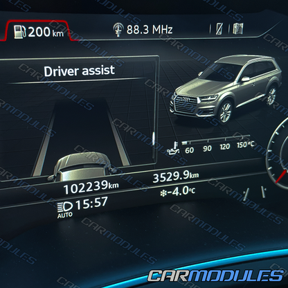 Remote Activation of Audi Active Lane Assist system for MLB Audi vehicles